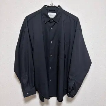 퍼블릭 도쿄 컴포트 릴랙스 셔츠 블랙