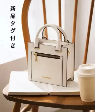 SAMANTHAVEGA 스퀘어 심플 미니 숄더백 택 포함 새상품