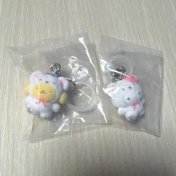 산리오 캐릭터즈 메지루시 액세서리 포근포근 스노우