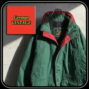 독일제 빈티지 마운틴 후드티 그린