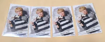 (4장 세트) 액터즈 리그 복권 D상 카토 다이고 랜덤 하프 브로마이드