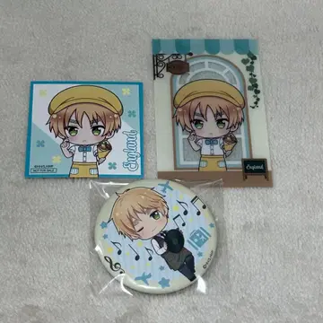 헤타리아 영국 캔뱃지 카드 스티커