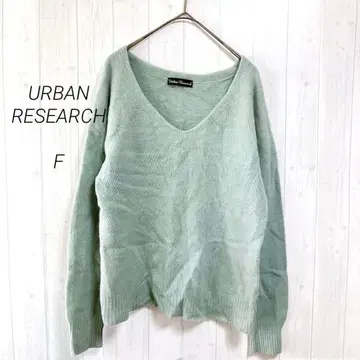 URBANRESEARCH 긴팔 니트 스웨터 울 F 가벼운 스웨터