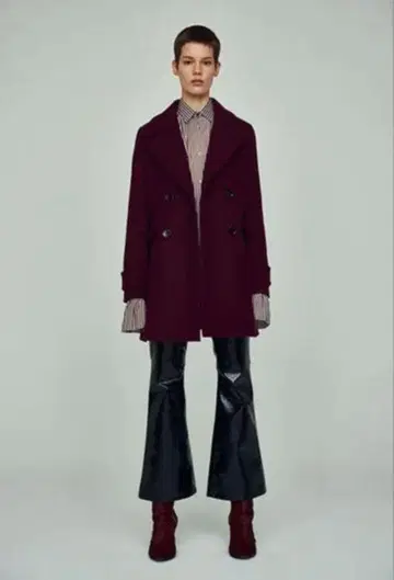 JOHN LAWRENCE SULLIVAN 가죽 플레어 팬츠