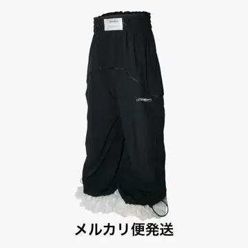 [ 미사용 새상품 ] S nylon jersey pants lace
