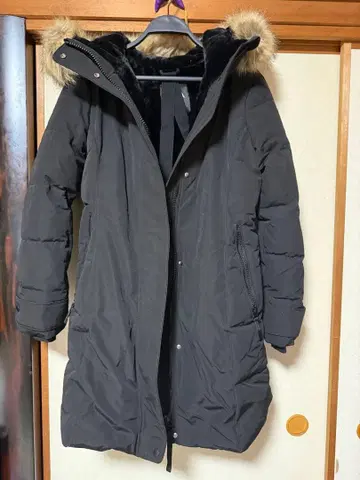 ZARA 롱 다운 코트