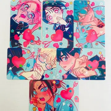 ALIEN STAGE 에이리언 스테이지 트레이딩 카드 6장 세트