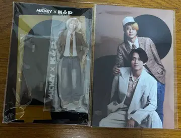 킹프리 x 미키 아크릴 스탠드 타카하시 카이토 엽서 단체