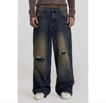 JADED London 데미지 데님 제이디드 런던