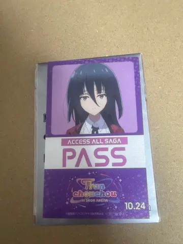 좀비 랜드 사가 유메긴가 파라다이스 입장객 특전 백야드 패스 야마다 타에