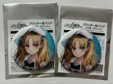 FGO 로손 한정판 에레쉬키갈 캔뱃지 2개