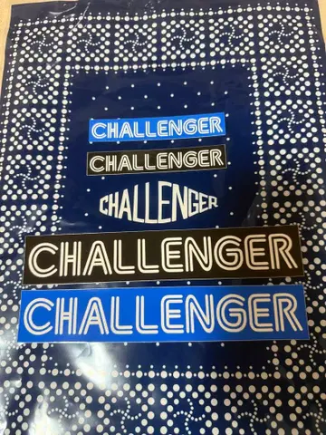 challenger 스티커 세트