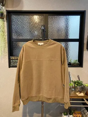 B:MING by BEAMS 베이지 맨투맨 L 사이즈 오버 사이즈