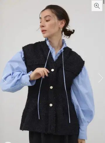 crieconforto 카비 트위드 베스트