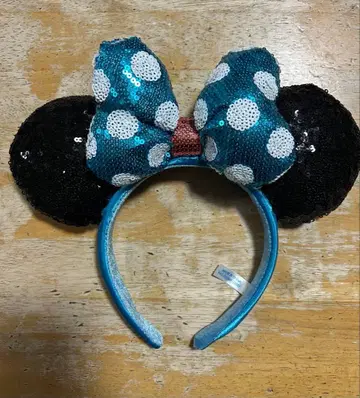 디즈니 머리띠 미니 스카이블루