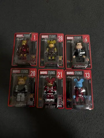 마블 해피 복권 [BE@RBRICK] 1번 복권