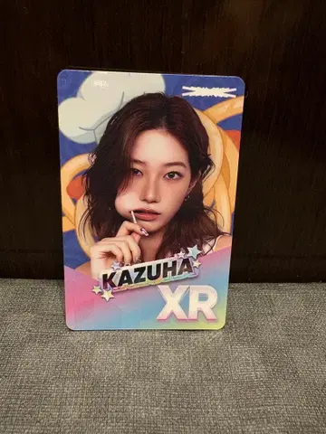 르 세라핌 리듬 하이브 카즈하 트레이딩 카드 스파게티