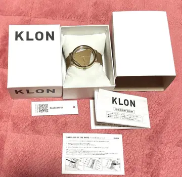 KLON 손목시계 골드