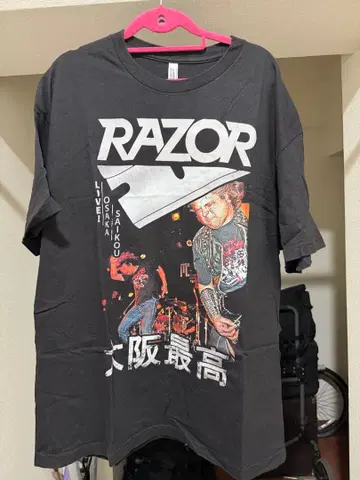 RAZOR 라이브 T셔츠 XL 슬래시 메탈
