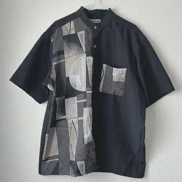 leoz 반팔 셔츠 빈티지 남성용 패턴 제품