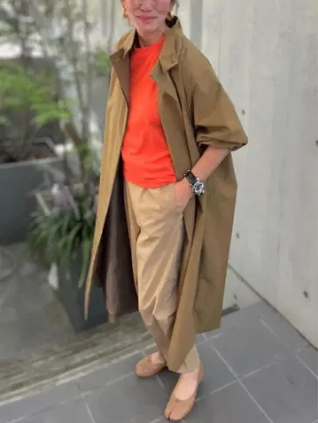 july nine 스탠드 카라 코트 미사용 새상품