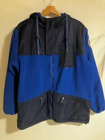 인터브리드 INTER BREED 플리스 자켓 블루