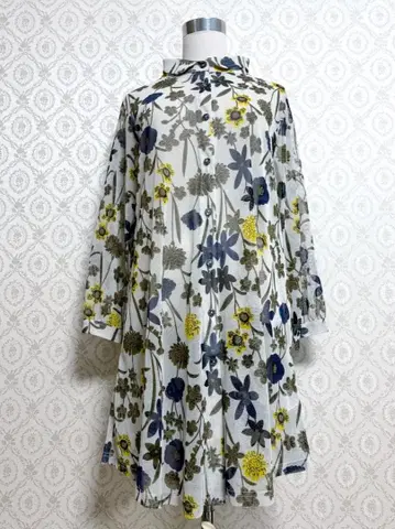 새상품 꽃무늬 원피스 셔츠 원피스