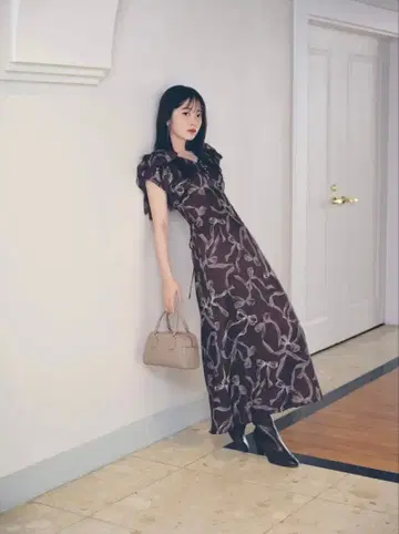 SNIDEL 스퀘어 보스턴 백