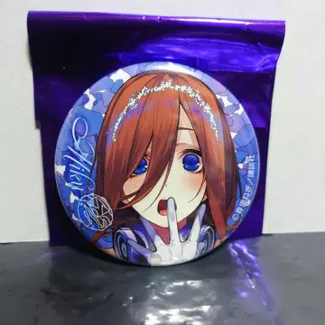 5등분의 신부 아틀레 아키하바라 Anisugar 캔뱃지 나카노 미쿠