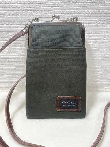 교토 아야노코지 가마구치 숄더 케이스 스마트폰 미니백