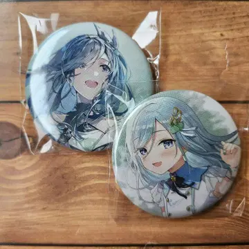 [ 익명 배송 ] 프로세카 CD 혜택 캔뱃지 히노모리 시즈쿠 2세트