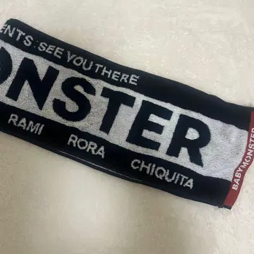 BABYMONSTER 머플러 타월