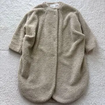 ARGUE 아기유 보아 코트 코쿤 실루엣