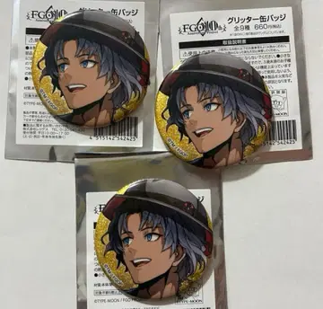 FGO 로손 한정 바솔로뮤 로버츠 캔뱃지 3개