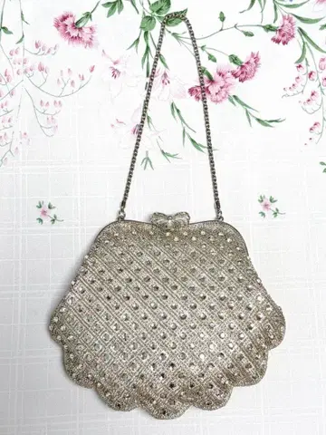 Place Vendome 파티백 클러치백 반짝이는 비즈 자수