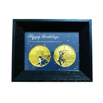 진격의 거인 도쿄역 도쿄역&리바이 벌스데이 기념 메달 세트 수량 한정