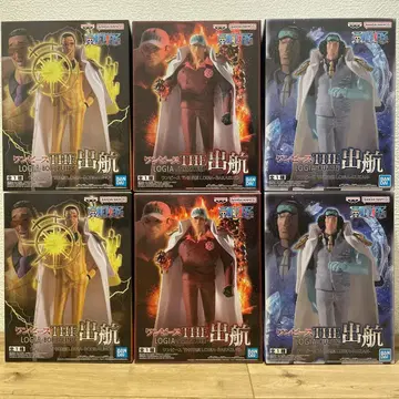 원피스 THE 출항 삼대장 피규어 6세트