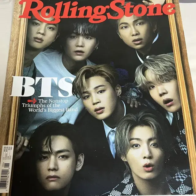 롤링스톤 BTS 잡지 2021년 6월호