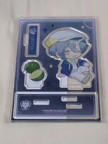 플라가리아 메모리즈 알페크 콜라보 카페의 아크릴 스탠드입니다.