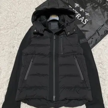 [ 미사용급 ] 22AW 타트라스 TARO 하이브리드 다운 블랙 03 L