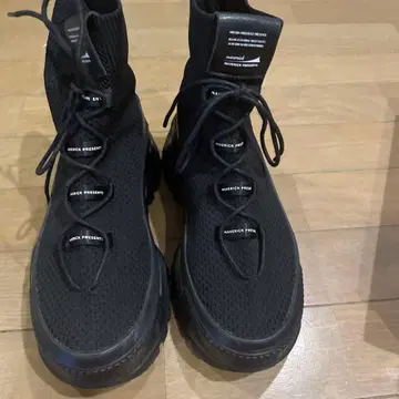 MAISON MAVERICK 하이컷 부츠 블랙 23.5cm