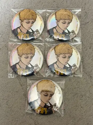 하이큐!! 점프 GIGA 츠키시마 케이 캔뱃지 세트