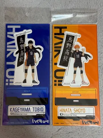 하이큐!! 히나타 쇼요 카게야마 토비오 아크릴 스탠드 세트