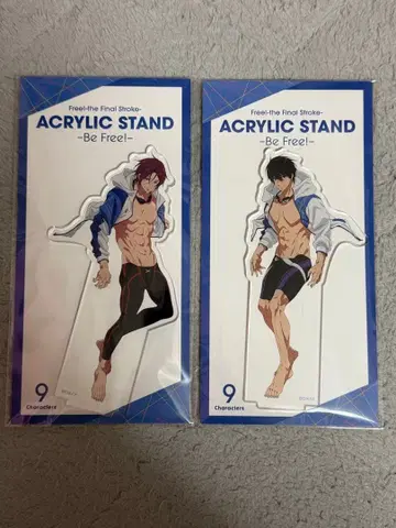 Free! 마츠오카 린 나나세 하루카 아크릴 스탠드 세트