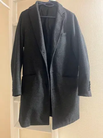 CIAOPANIC TYPY 울 혼방 싱글 브레스 체스터 코트