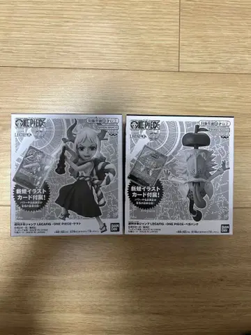 미개봉 새상품 LECAFIG ONE PIECE 베가펑크 야마토 2세트
