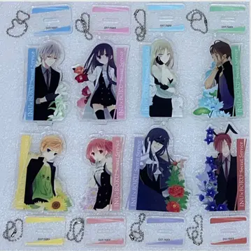 요호 x 복SS 후지와라 코코아 아크릴 스탠드 키링 컴플리트 세트
