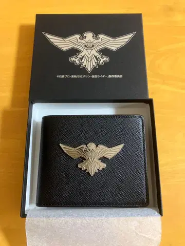 신 가면라이더 이단 접이식 지갑 SHOCKER 쇼커
