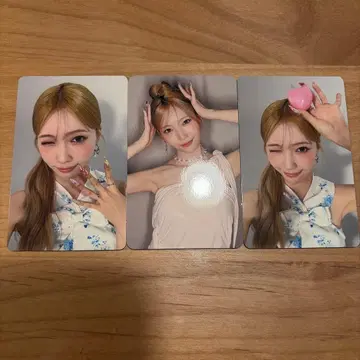 NiziU 마유카 트레이딩 카드 세트 b반 일반ver 럭키 드로우