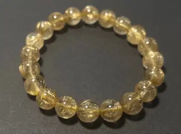 천연 골드 루틸 팔찌 루틸